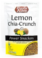 Foods Alive  Organic Power Snackers   Lemon Chia-Crunch