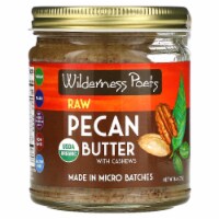 Wilderness Poets Organic Raw Pecan Butter with Cashews - 8 oz (227 g)