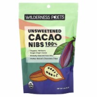 Wilderness Poets Organic Unsweetened Cacao Nibs Dark Chocolate - 8 oz (226 g)