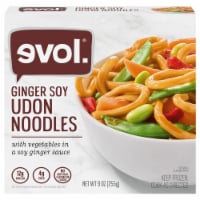 evol. Ginger Soy Udon Noodles Frozen Meal