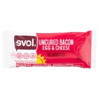 evol® Uncured Bacon Egg & Cheese Frozen Breakfast Burrito Perspective: Main