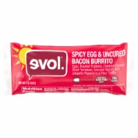 Evol Spicy Uncured Bacon & Egg Burrito