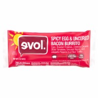 Evol Spicy Uncured Bacon & Egg Burrito