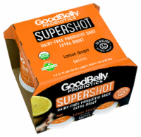 GoodBelly Probiotics Organic SuperShot Lemon Ginger Oat Drink Perspective: Main