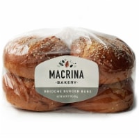 Macrina Bakery Brioche Burger Buns Perspective: Main