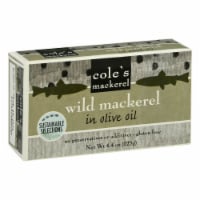 Cole's Gluten-Free Wild Mackerel in Olive Oil