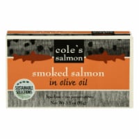 Cole's Smoked Salmon in Olive Oil