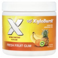 Xyloburst Xylitol Gum Fresh Fruit 5.29 oz (150 g) - 100 Pieces