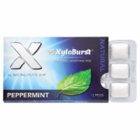 XyloBurst Xylitol Gum - Peppermint 12 Pieces