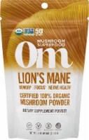 Om Organic Lions Mane Mushroom Nutrition Supplement Powder