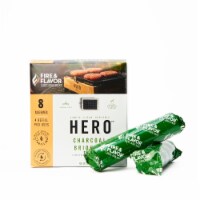 Fire & Flavor FFG7 Hero Charcoal Briquets, 8 Sleeves - 96 Briquets Perspective: Main