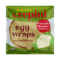 Crepini® Cauliflower Grande Egg Wraps - 4.44 Ounce