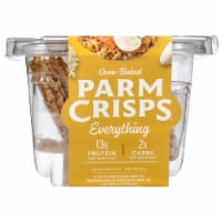 ParmCrisps Oven-Baked Everything Parmesan Crisps