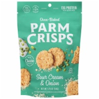 ParmCrisps Sour Cream & Onion Parmesan Keto Crisps Snacks