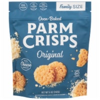 ParmCrisp® Oven Baked Original Parmesan Crisps Family Size Bag Perspective: Main