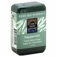 One With Nature Peppermint Triple Milled Soap