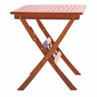 Outdoor Wood Folding Bistro Table - Vifah