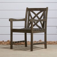 Renaissance Outdoor Arm Chair in Natural - Vifah