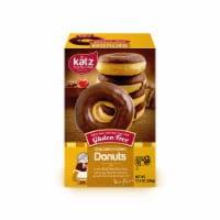 Katz Gluten Free Chocolate Frosted Donuts Perspective: Main