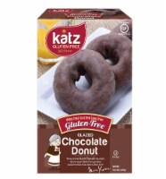 Katz Gluten Free Glazed Chocolate Donuts Perspective: Main