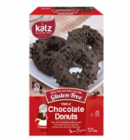 Katz Gluten Free Triple Chocolate Donuts Perspective: Main