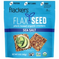 Doctor In The Kitchen Flackers® Organic Flax Seed Sea Salt Crackers