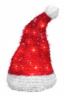 Good Tidings Holiday Red Santa Hat Christmas Tree Topper, 12