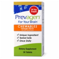 Prevagen® Regular Strength Apoaequrin Vitamin D Orange Chewable Tablets Perspective: Main