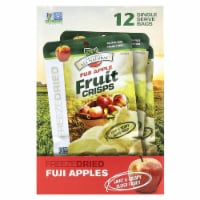 Brothers-All-Natural Freeze Dried Fruit Crisps Fuji Apple 12 Single-Serve Bags - 0.35