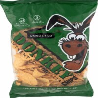 Donkey Unsalted Authentic Tortilla Chips Perspective: Main