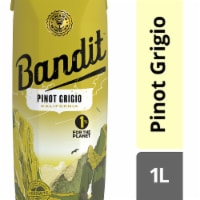 Bandit Pinot Grigio California White Wine 1 L Box Perspective: Main