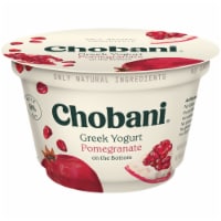 Chobani® Non-Fat Pomegranate on the Bottom Greek Yogurt Perspective: Main