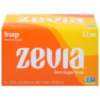 Zevia® Orange Zero Calorie Soda Can