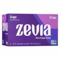 Zevia® Grape Zero Calorie Soda Cans