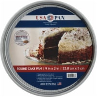 USA Pan® Round Cake Pan - Silver Perspective: Main