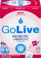 GoLive® Berry Probiotic & Prebiotic Drink Mix