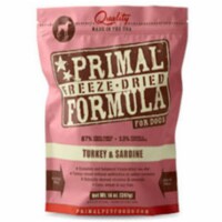 Primal Pet Foods Non-Fr Oz. en 951156 Dog Fd Turkey Nuggets 14 Oz.