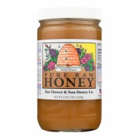 Bee Flower & Sun Honey - Honey Wild Flower - Case of 6 - 44 oz.