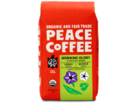 Peace Coffee Morning Glory Light Roast Organic Whole Bean Coffee Perspective: Main