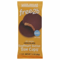 Free2b Rice Chocolate and Sunflower Seed Butter Cups