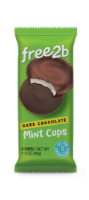 Free2b Gluten Free Mint Dark Chocolate Cups