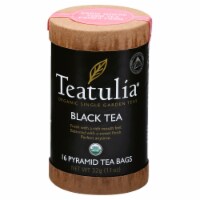 Teatulia Organic Black Tea Bags 16 Count