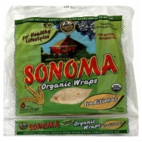 Sonoma Organic Traditional Wraps 6 Count