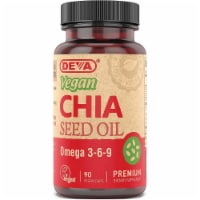 Deva Vegan Chia Seed Oil Capsules