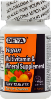 Deva Vegan Multivitamin & Supplement Tiny Tablets