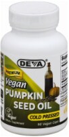 Deva Vegan Pumpkin Seed Oil Cold Pressed Dietary Supplement