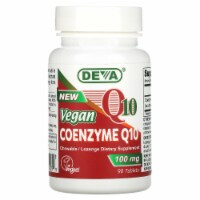 Deva Vegan Coenzyme Q10 100 mg 90 Tabs