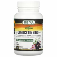 Deva Vegan Vitamins - Quercetin 500mg Zinc&eldr - 90 TAB