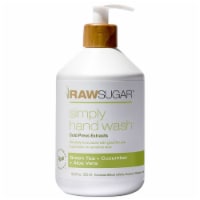 Raw Sugar Living Green Tea + Cucumber + Aloe Vera Sensitive Skin Simply Hand Wash