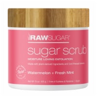 Raw Sugar® Watermelon + Fresh Mint Moisture Loving Exfoliation Sugar Scrub
